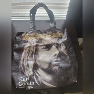 Kurt Cobain bag Rolling Stone cover
